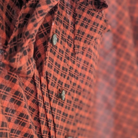 Ralph Lauren | RRL | Cotton Voile Shirt | Size 0 xxs - Picture 8 of 10